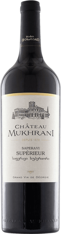 29,95 € Kostenloser Versand | Rotwein Château Mukhrani Kartli Georgia Saperavi Flasche 75 cl