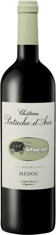26,95 € 免费送货 | 红酒 Château Patache d'Aux. Cru Bourgeois Contrôlé A.O.C. Médoc 波尔多 法国 Merlot, Cabernet Sauvignon, Cabernet Franc, Petit Verdot 瓶子 75 cl