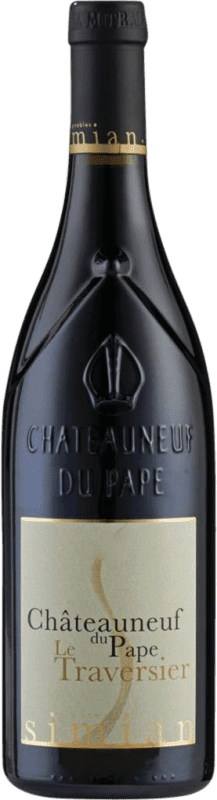 49,95 € Envoi gratuit | Vin Rouge Château Simian Jean Pierre Serguier Le Traversier A.O.C. Châteauneuf-du-Pape Rhône France Garnacha — Grenache, Nebbiolo 75 cl