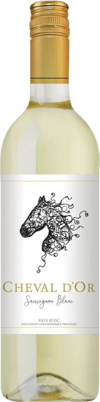 10,95 € Kostenloser Versand | Weißwein Cheval d'Or Frankreich Sauvignon 75 cl