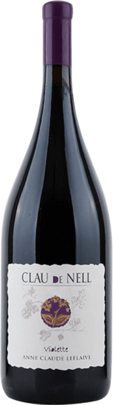 86,95 € Бесплатная доставка | Красное вино Clau de Nell Violette A.O.C. Crémant de Loire Луара Франция Cabernet Sauvignon — Каберне Совиньон, Cabernet Franc — Каберне Фран Бутылка Магнум 1,5 L