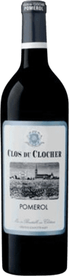 68,95 € Envoi gratuit | Vin rouge Clos du Clocher A.O.C. Pomerol Bordeaux France Merlot, Cabernet Franc Bouteille 75 cl