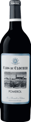 68,95 € 送料無料 | 赤ワイン Clos du Clocher A.O.C. Pomerol ボルドー フランス Merlot — メルロー, Cabernet Franc — カベルネ・フラン 75 cl