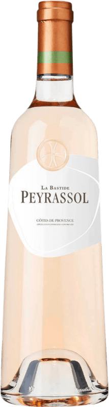 32,95 € Free Shipping | Rosé wine Commanderie de Peyrassol La Bastide Rosé A.O.C. Côtes de Provence Provence France Syrah, Grenache, Cinsault, Vermentino Bottle 75 cl