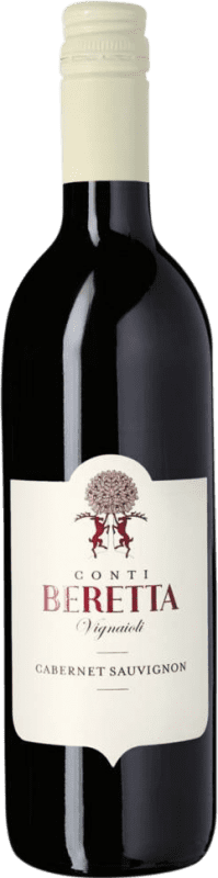 9,95 € Envio grátis | Vinho tinto Conti Beretta I.G.T. Trevenezie Vêneto Itália Cabernet Sauvignon Garrafa 75 cl