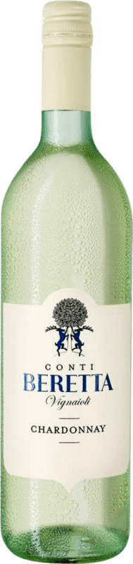 8,95 € Envio grátis | Vinho branco Conti Beretta Tre Venezie I.G.T. Trevenezie Vêneto Itália Chardonnay Garrafa 75 cl
