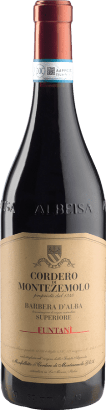 66,95 € 免费送货 | 红酒 Cordero di Montezemolo Superiore Funtani D.O.C. Barbera d'Alba 皮埃蒙特 意大利 Barbera 瓶子 75 cl