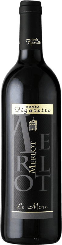 27,95 € Бесплатная доставка | Красное вино Corte Figaretto Le More I.G.T. Venezia Venecia Италия Merlot бутылка 75 cl