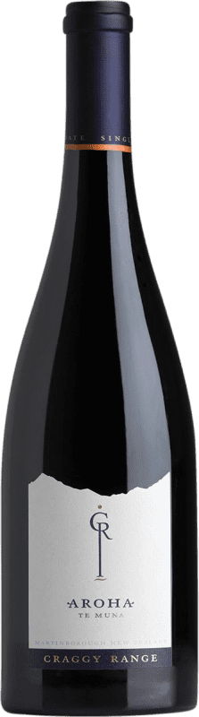 88,95 € Spedizione Gratuita | Vino rosso Craggy Range Aroha te Muna Road I.G. Hawkes Bay Hawke's Bay Nuova Zelanda Pinot Nero Bottiglia 75 cl