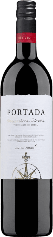 8,95 € Kostenloser Versand | Rotwein D.F.J. José Neiva Correia Portada Tinto I.G. Vinho Regional de Lisboa Lisboa Portugal Syrah, Cabernet Sauvignon, Touriga Nacional, Tinta Roriz, Castelão, Alicante Bouschet Flasche 75 cl