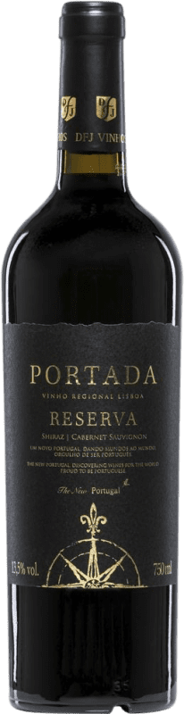 12,95 € Kostenloser Versand | Rotwein D.F.J. José Neiva Correia Portada Syrah Cabernet Sauvignon Reserve I.G. Vinho Regional de Lisboa Lisboa Portugal Syrah, Cabernet Sauvignon Flasche 75 cl