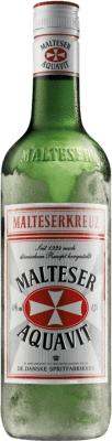 16,95 € Бесплатная доставка | Аквавит De Danske Malteserkreuz Норвегия 70 cl