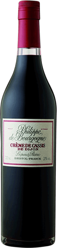 43,95 € Envío gratis | Crema de Licor Ladoucette Cassis Schwarzer Loire Francia Botella 70 cl