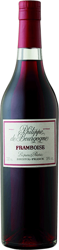 36,95 € Envío gratis | Crema de Licor Ladoucette Framboise Loire Francia Botella 70 cl