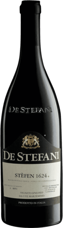 92,95 € Kostenloser Versand | Rotwein De Stefani Stèfen 1624 I.G.T. Veneto Venetien Italien Flasche 75 cl