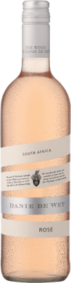 10,95 € Envío gratis | Vino rosado De Wetshof Danie de Wet Good Hope Rosé I.G. Robertson Sudáfrica Merlot, Cabernet Franc, Pinot Negro Botella 75 cl