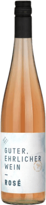 14,95 € Spedizione Gratuita | Vino rosato Deux Amis Guter Ehrlicher Rosé Q.b.A. Mosel Mosel Germania Pinot Nero Bottiglia 75 cl