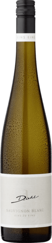 10,95 € Free Shipping | White wine Diehl Eins zu Eins Dry Q.b.A. Pfälz Pfälz Germany Sauvignon White Bottle 75 cl