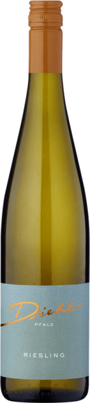 12,95 € Envío gratis | Vino blanco Diehl Semi-Seco Semi-Dulce Q.b.A. Pfälz Pfälz Alemania Riesling Botella 75 cl