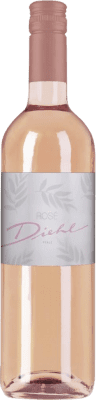 13,95 € Envío gratis | Vino Rosado Diehl Trocken — Seco Rosé — Rosado Q.b.A. Pfälz Pfälz Alemania Pinot Negro 75 cl