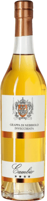 36,95 € Envio grátis | Aguardente Grappa Berta Cambio Cascina della Francesca Piemonte Itália Nebbiolo Garrafa Medium 50 cl