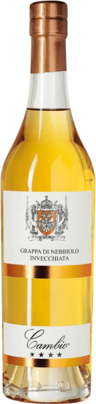 43,95 € Kostenloser Versand | Grappa Berta Cambio Cascina della Francesca Piemont Italien Nebbiolo Medium-Flasche 50 cl