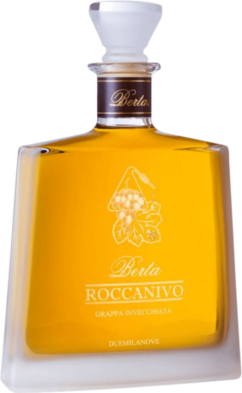 174,95 € Spedizione Gratuita | Grappa Berta Roccanivo D.O.C. Barbera d'Asti Piemonte Italia Bottiglia 70 cl