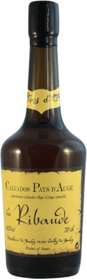 53,95 € Envio grátis | Calvados Houley La Ribaude Hors d'Age I.G.P. Calvados Pays d'Auge França Garrafa 70 cl