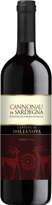 11,95 € Бесплатная доставка | Красное вино Dolianova D.O.C. Cannonau di Sardegna Cerdeña Италия Carignan, Montepulciano, Cannonau бутылка 75 cl