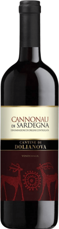 11,95 € 免费送货 | 红酒 Dolianova D.O.C. Cannonau di Sardegna Cerdeña 意大利 Carignan, Montepulciano, Cannonau 瓶子 75 cl