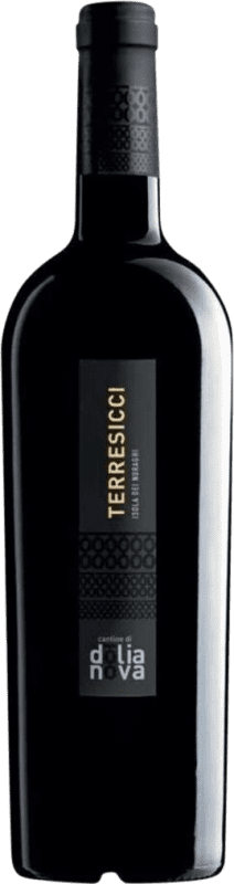 39,95 € 免费送货 | 红酒 Dolianova Terresicci I.G.T. Isola dei Nuraghi Cerdeña 意大利 瓶子 75 cl