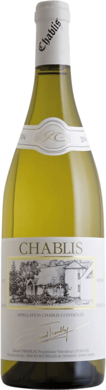 17,95 € Envio grátis | Vinho Branco Gérard Tremblay A.O.C. Chablis Borgonha França Chardonnay 75 cl