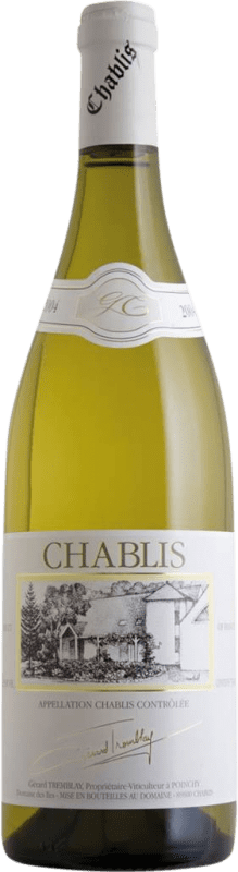 25,95 € Envio grátis | Vinho branco Gérard Tremblay A.O.C. Chablis Borgonha França Chardonnay Garrafa 75 cl