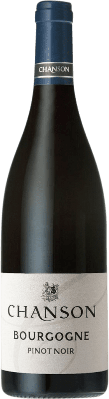39,95 € 免费送货 | 红酒 Domaine Chanson Chanson A.O.C. Bourgogne 勃艮第 法国 Pinot Black 瓶子 75 cl