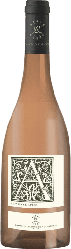 10,95 € Envoi gratuit | Vin rose Barons de Rothschild Rose Aude I.G.P. Vin de Pays d'Oc France Syrah, Grenache, Cabernet Sauvignon, Cinsault Bouteille 75 cl