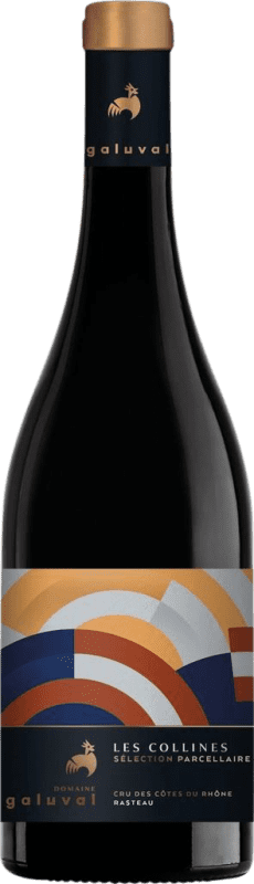 29,95 € 免费送货 | 红酒 Domaine de Galuval Les Collines Rasteau A.O.C. Côtes du Rhône 罗纳 法国 Syrah, Grenache, Mourvèdre 瓶子 75 cl