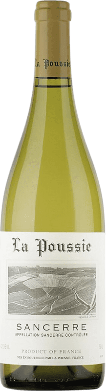 53,95 € Бесплатная доставка | Белое вино Domaine de la Poussie A.O.C. Sancerre Луара Франция Sauvignon — Совиньон Бутылка 75 cl