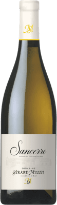 29,95 € Envío gratis | Vino blanco Gérard Millet Blanc A.O.C. Sancerre Loire Francia Sauvignon Blanca Botella 75 cl