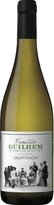 11,95 € Envoi gratuit | Vin blanc Domaine Guilhem I.G.P. Vin de Pays d'Oc Languedoc France Sauvignon Blanc Bouteille 75 cl