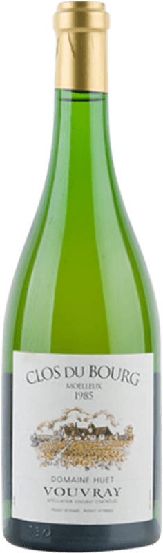 217,95 € Envío gratis | Vino blanco Domaine Huet Clos du Bourg Moelleux A.O.C. Crémant de Loire Loire Francia Chenin Blanco Botella 75 cl