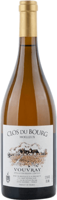 89,95 € 免费送货 | 白酒 Huet Le Clos du Bourg Moelleux A.O.C. Vouvray 卢瓦尔河 法国 Chenin White 瓶子 75 cl