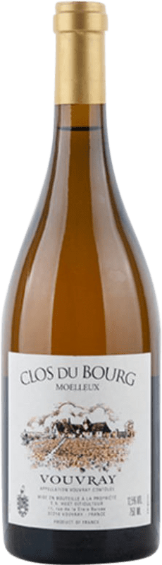 89,95 € Бесплатная доставка | Белое вино Huet Le Clos du Bourg Moelleux A.O.C. Vouvray Луара Франция Chenin White бутылка 75 cl