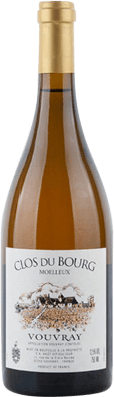 89,95 € Envío gratis | Vino blanco Domaine Huet Le Clos du Bourg Moelleux A.O.C. Vouvray Loire Francia Chenin Blanco Botella 75 cl