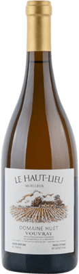 55,95 € Envío gratis | Vino blanco Domaine Huet Le Haut Lieu Moelleux A.O.C. Crémant de Loire Loire Francia Chenin Blanco Botella 75 cl