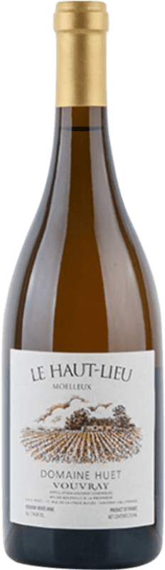 55,95 € Бесплатная доставка | Белое вино Domaine Huet Le Haut Lieu Moelleux A.O.C. Crémant de Loire Луара Франция Chenin White бутылка 75 cl