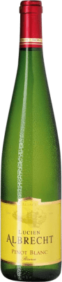 11,95 € Envio grátis | Vinho Branco Lucien Albrecht Reserva A.O.C. Alsace Alsácia França Pinot Branco 75 cl