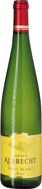 11,95 € Spedizione Gratuita | Vino Bianco Lucien Albrecht Riserva A.O.C. Alsace Alsazia Francia Pinot Bianco 75 cl
