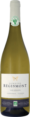 11,95 € 免费送货 | 白酒 Regismont Chardonnay Viognier I.G.P. Vin de Pays Languedoc 朗格多克 - 鲁西荣 法国 Nebbiolo, Chardonnay 瓶子 75 cl