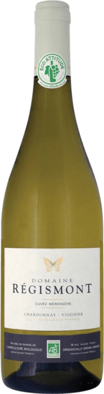 11,95 € 免费送货 | 白酒 Regismont Chardonnay Viognier I.G.P. Vin de Pays Languedoc 朗格多克 - 鲁西荣 法国 Nebbiolo, Chardonnay 瓶子 75 cl