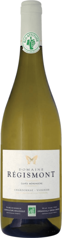 8,95 € Free Shipping | White Wine Domaine Regismont Chardonnay Viognier I.G.P. Vin de Pays Languedoc Languedoc-Roussillon France Nebbiolo, Chardonnay 75 cl